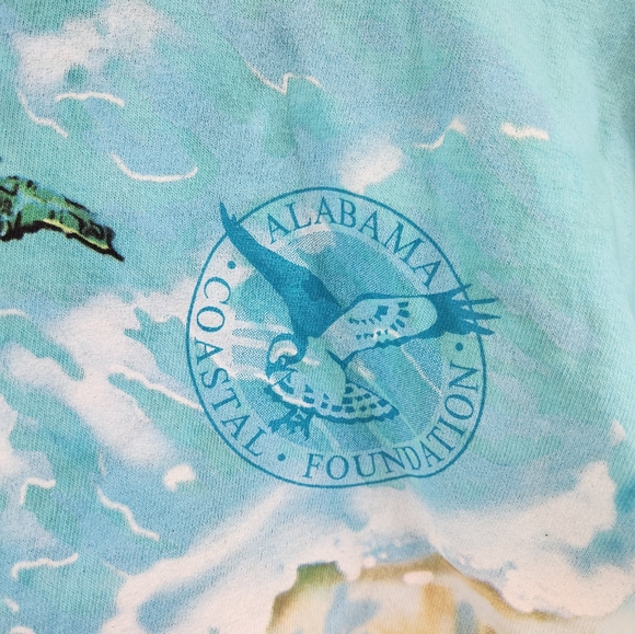 Liquid Blue sea turtle shirt - Picture 7 of 10